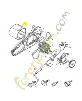 capot moteur 1208-602-2000- Pièce de détachée Sithl