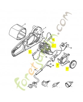 moteur 1208-600-0204- Pièce de détachée Sithl / Vicking