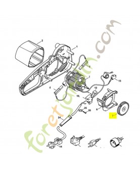 Ventilateur 1208-086-0500- Pièce de détachée Sithl