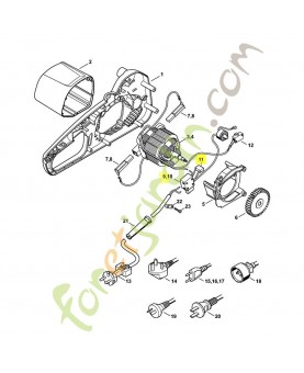 commutateur 1208-430-0501- Pièce de détachée Sithl / Vicking