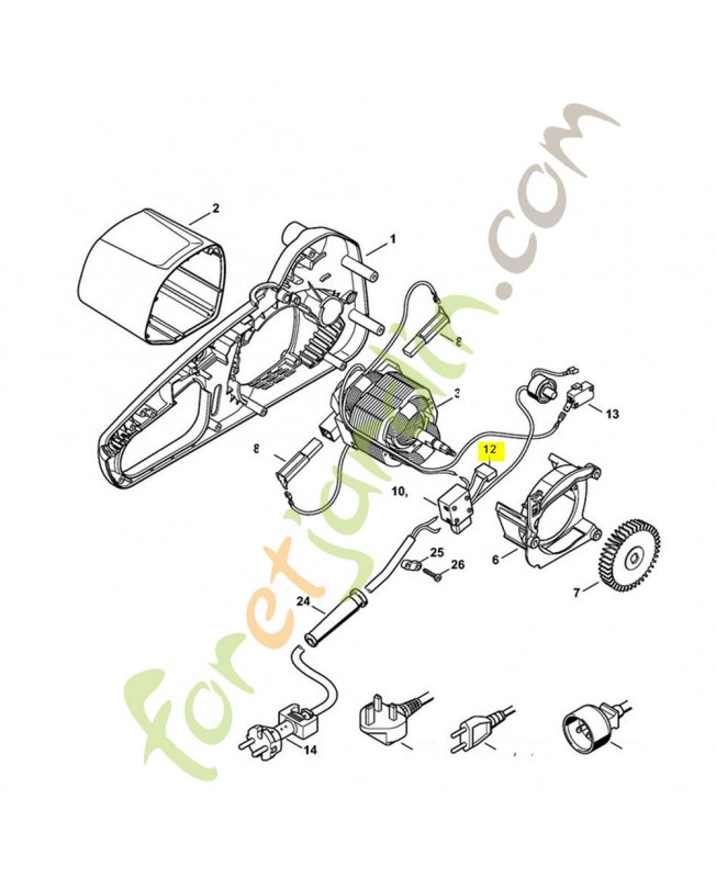 condensateur 1208-605-1002- Pièce de détachée Sithl / Vicking
