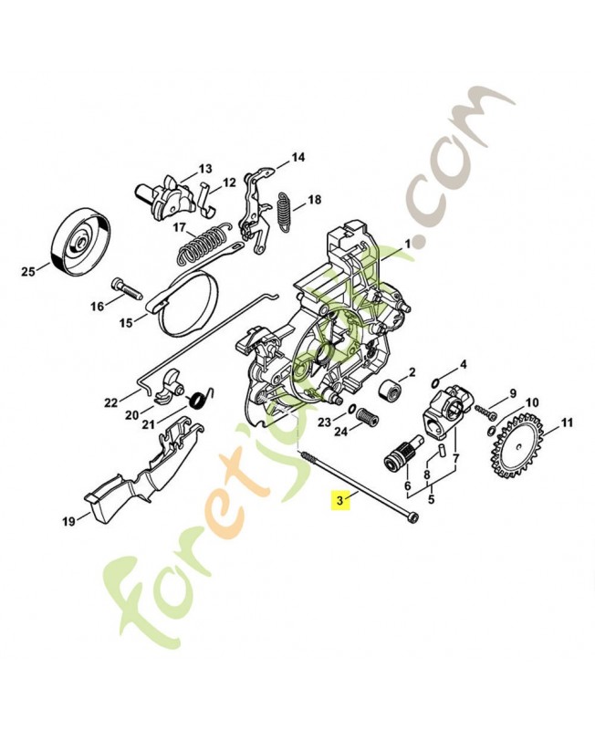 Vis cylindrique 9074-477-4370 - Pièce de détachée Sithl / Vicking