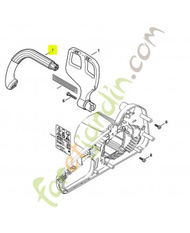 Etrier de poignée 1208-791-1501- Pièce détachée Stihl / Vicking