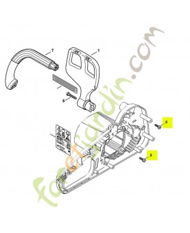 Vis cylindrique is p 5x20 9074-478-4135. Pièce de rechange Sithl / Vicking