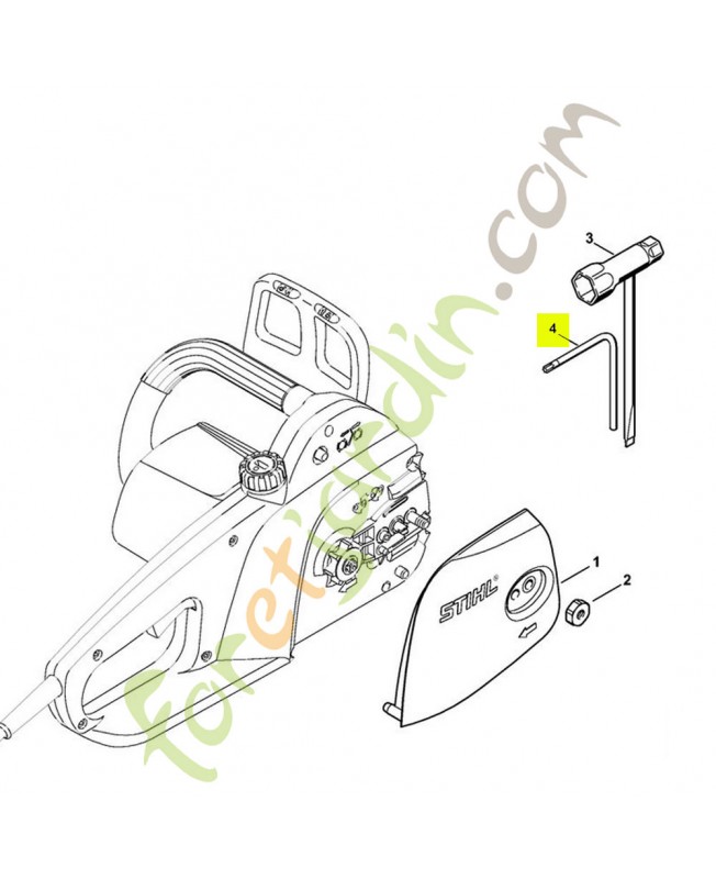 Tournevis 5x120x70 Stihl Réf 0812-370-1000