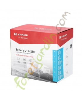 Batterie 12V 24Ah 250A Kramp U1R9KR