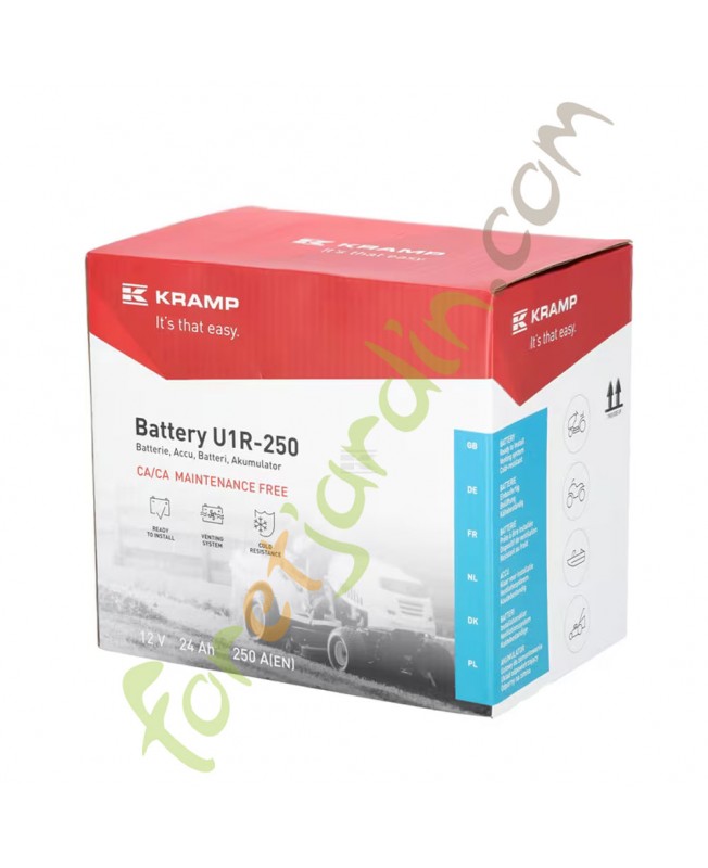 Batterie 12V 24Ah 250A Kramp U1R9KR