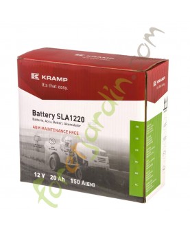 Batterie 12V 20Ah 140A Kramp référence SBA2012KR