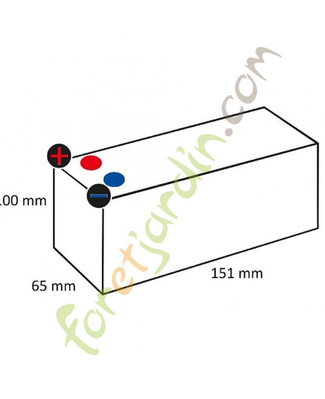 Batterie 12V 7Ah Kramp
