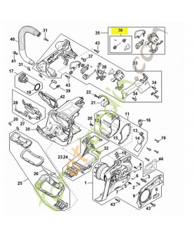 Jeu de pièces ressort