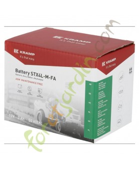 Batterie 12V 3Ah 50A fermée Kramp réf. SBA31250KR