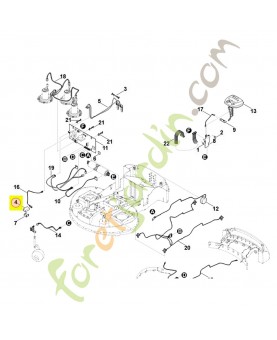 Batterie 9v/mi.555 6385-400-1110- Pièce de détachée Sithl / Vicking