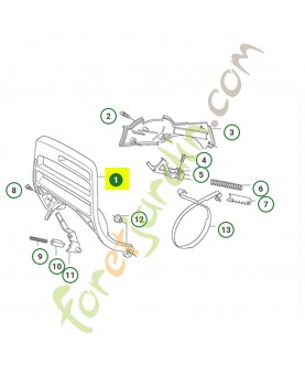 Poignee protection 515980901 - Pièce de détachée Husqvarna