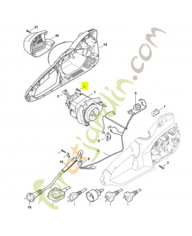 Vis cylindrique is-p 5x20 9074-477-4128- Pièce de détachée Sithl / Vicking