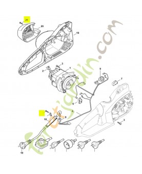 Vis parker p4x19 9074-478-3075- Pièce de détachée Sithl / Vicking