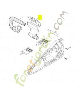 Protege main 1209-792-9101 - Pièce détachée Stihl / Vicking