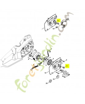 Vis a embase 1208-664-2400 - Pièce de détachée Sithl