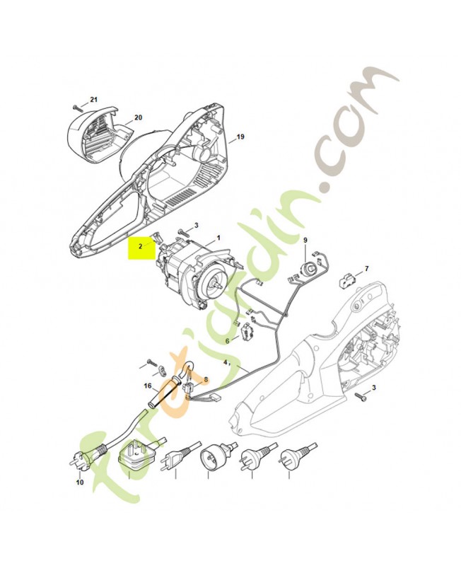 Jeu de balai charbons