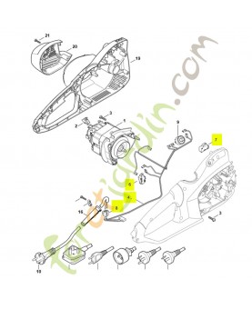 Faisceau de câbles 230 V 1209-440-3000 - Pièce détachée Stihl / Vicking