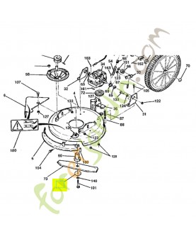 Rondelle de lame - Réf. Honda PB14909