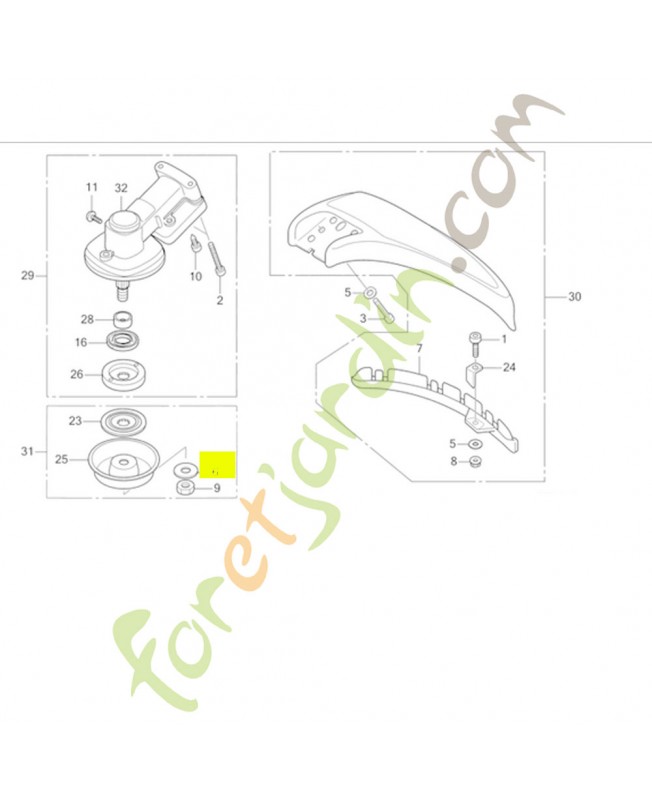 Rondelle elastique, 10.2x réf. Honda 80020-VJ5-003