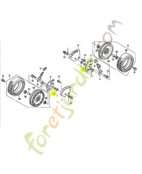 Collier, 12x6 réf. Honda 91554-VG0-000