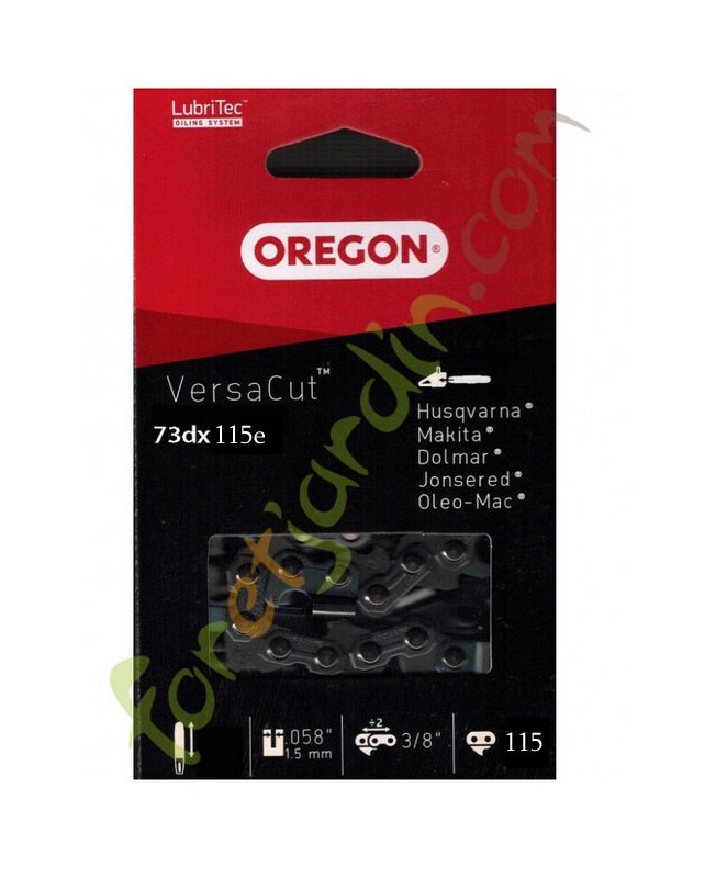 Chaine 80 cm Oregon 73DX115E Chaine 80 cm Oregon 73DX115E
