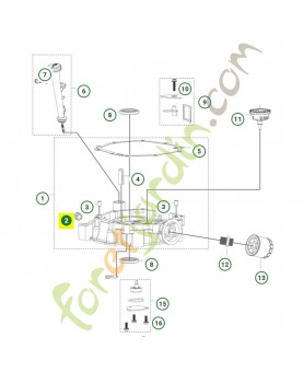 bouchon 598600101- Pièce détachée Husqvarna