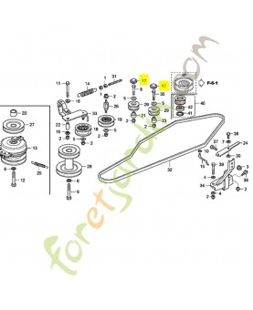 Cache  - Réf. Honda 80249VK1003