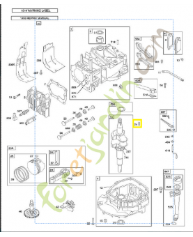 222698s Cle volant moteur 0003-000-0010