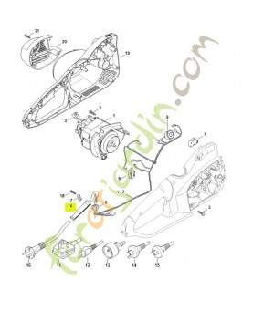 Protection de cable 1204-431-2400- Pièce de détachée Sithl