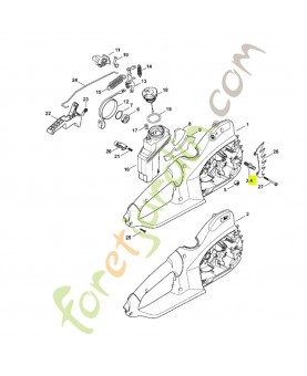 Vis à embase 1123-664-2405- Pièce de détachée Sithl