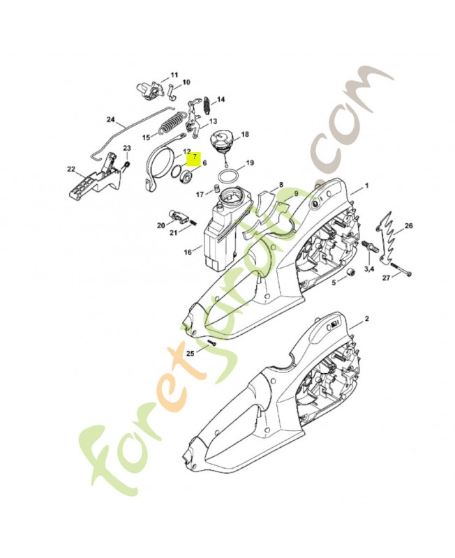 Jonc d'arret c24x1,5 9463-650-2400- Pièce de détachée Sithl