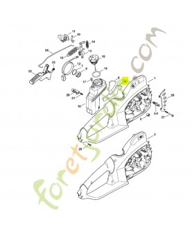 Élément insonorisant 1209-706-3201- Pièce de détachée Sithl