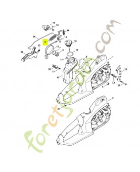 Ressort de tension 1209-162-7900- Pièce de détachée Sithl