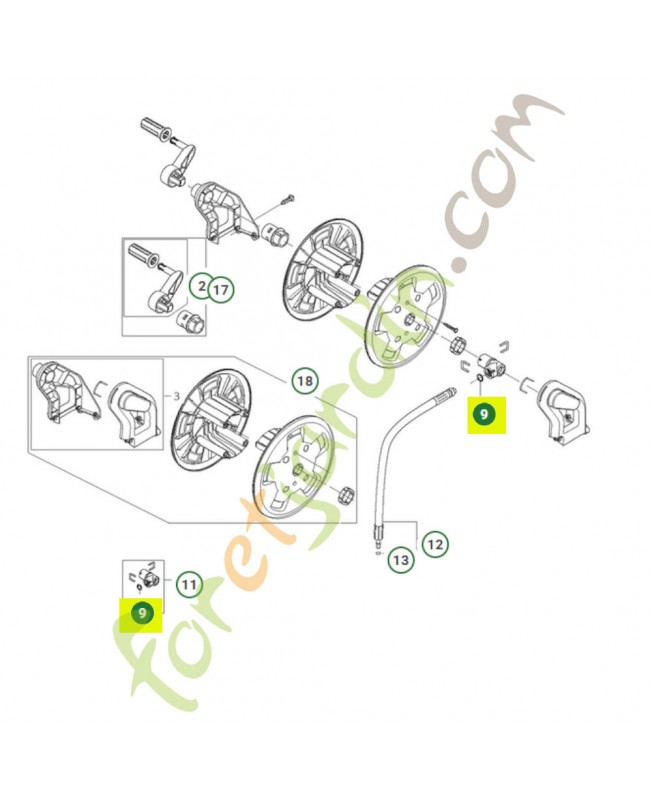 joint torique 592617670 - Pièce détachée Husqvarna