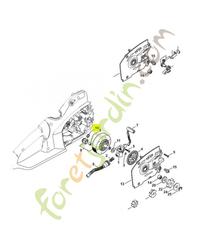 Rondelle 1209-642-7800 - Pièce de détachée Sithl / Vicking