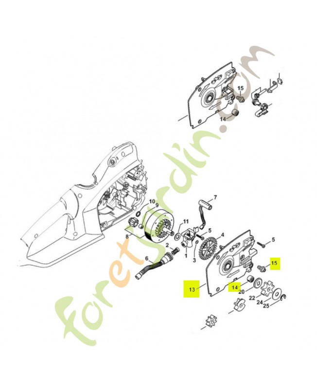 Plaque palier 1209-640-8402 - Pièce de détachée Sithl Plaque palier 1209-640-8402 - Pièce de détachée Sithl