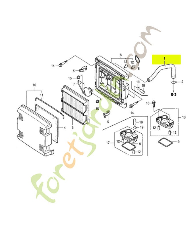 Tuyau de respiration