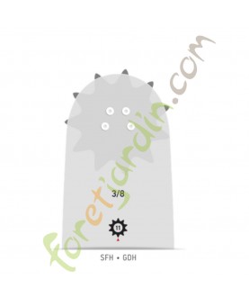 Guide chaine tronconnesue 45 CM Oregon 183SFHD025