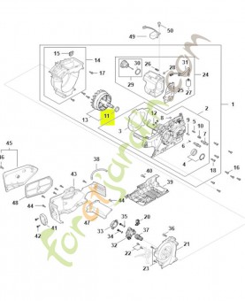 Roulement rainuré à billes 6803-2rs