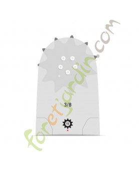 Guide  75 cm Oregon 303RNDD025 pro-am jauge 1.6 mm 3/8 pour stihl