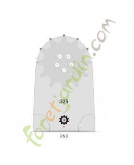 Guide 45 cm Oregon 188RNBK095 pour Husqvarna et jonsered