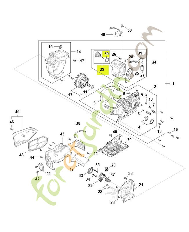 Bouchon de réservoir