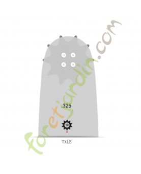 Guide 33 cm Oregon 130TXLBK095 pour Husqvarna et jonsered