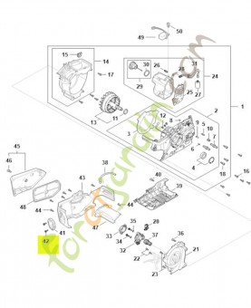Vis cylindrique IS-P4x12