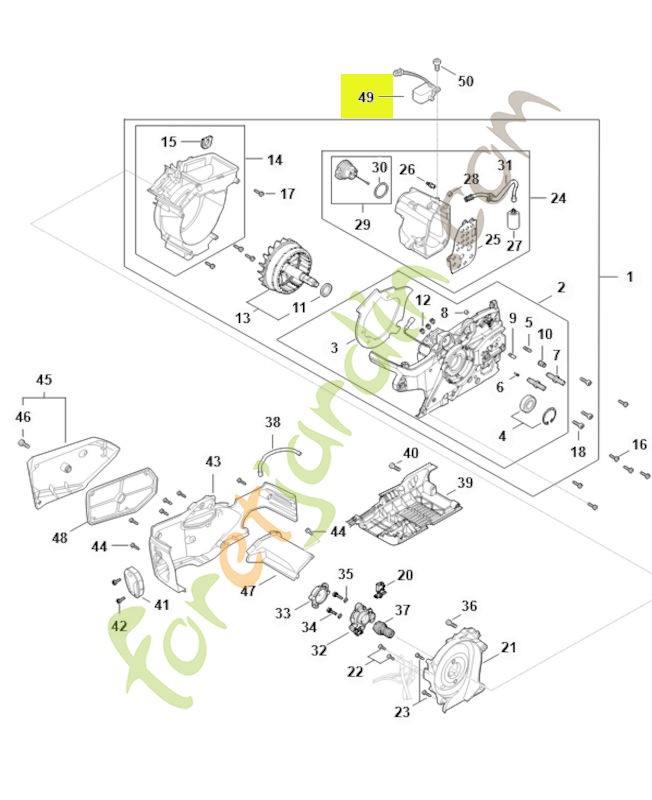 Capteur de niveau d'huile