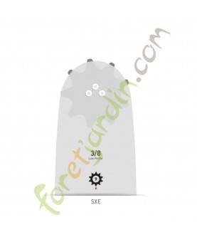 Guide 40 cm Oregon 160SXEA041 jauge 1.3 mm pas de 3/8 hobby pour jonsered