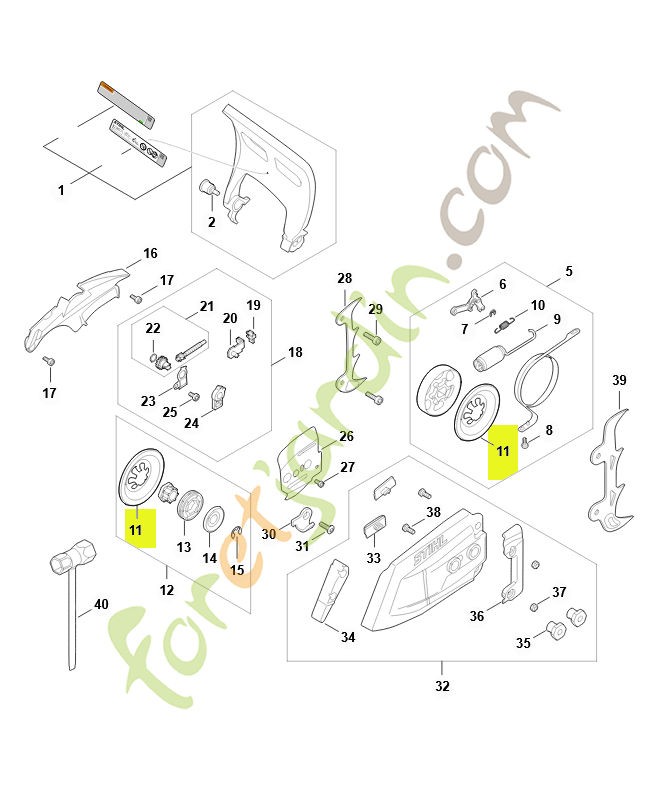 Rondelle de recouvrement