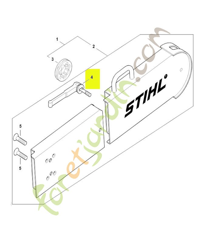 Pièce de fixation rapide